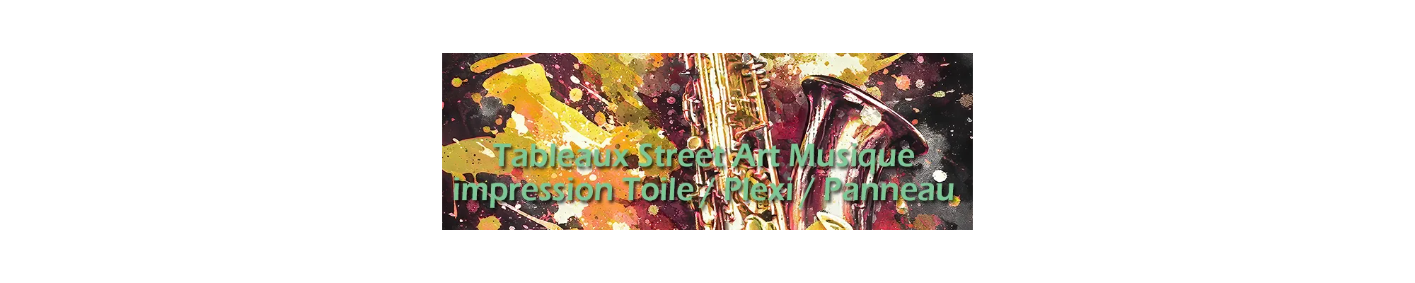 Street Art Instruments de Musique | Tableaux Art Urbain by LVIP