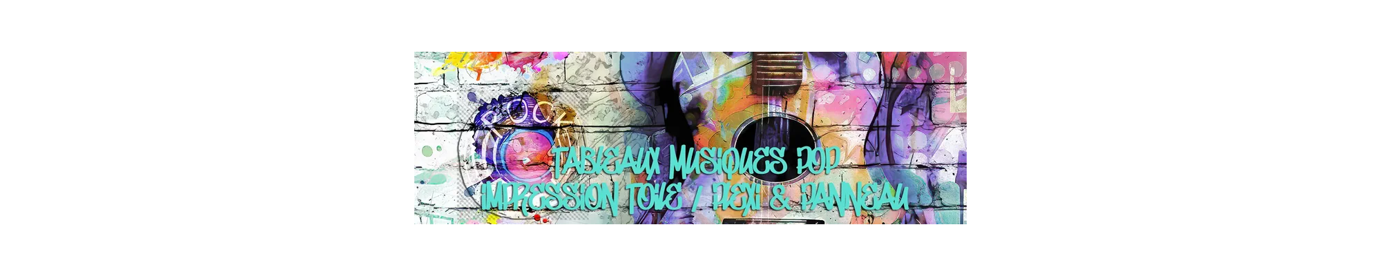 Tableaux Musique Modernes | Art Mural Pop Art & Street Art by LVIP