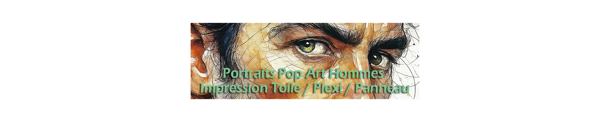 Tableaux Pop Art Portraits d’Homme – Décoration Murale Moderne | LVIP