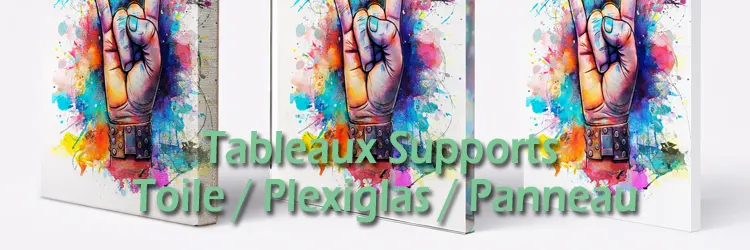 Tableaux par supports