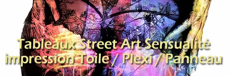 Tableaux Street Art Super-Héros / Comics