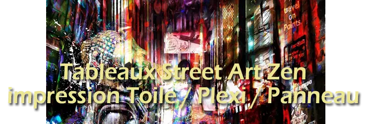 Tableaux Street Art Abstraits