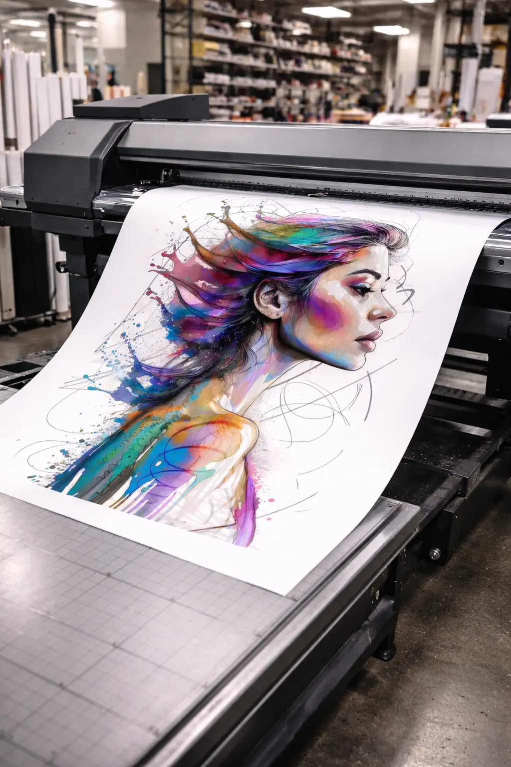 Une impression haut de gemme LVIP