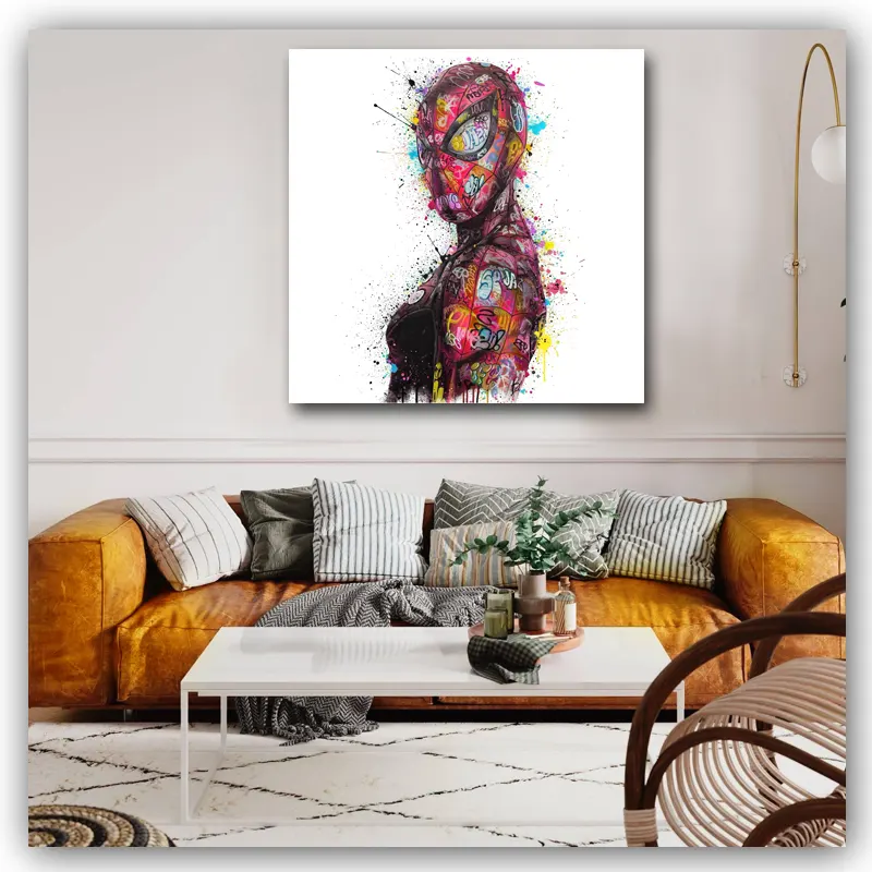 Tableaux comics / supers héros  street art