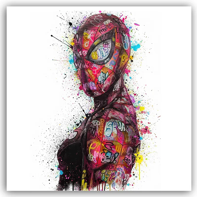 Portraits comics / supers héros pop art