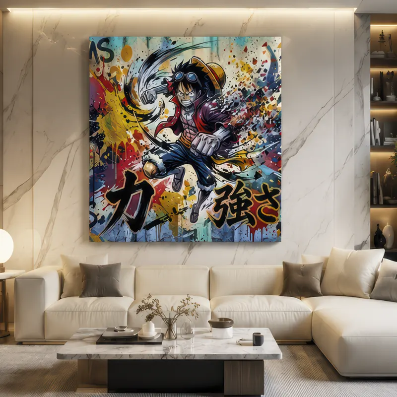 luffy-one-piece-street-art-premium-salon-contemporain