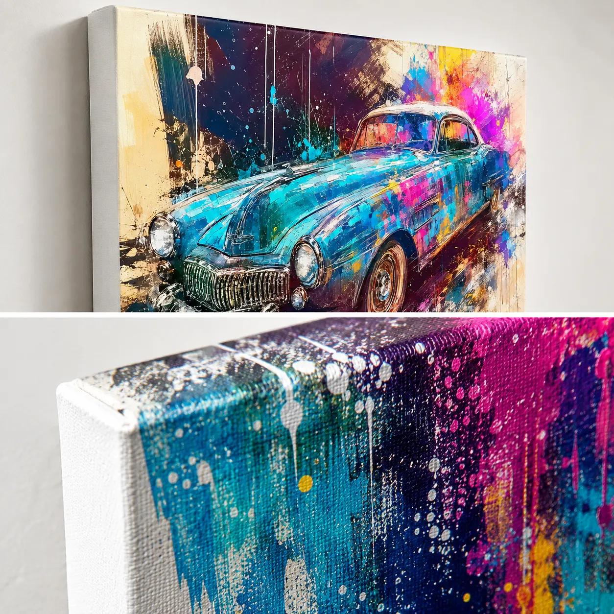 tableau-toile-hd-e Chevrolet des années 1950-lvip