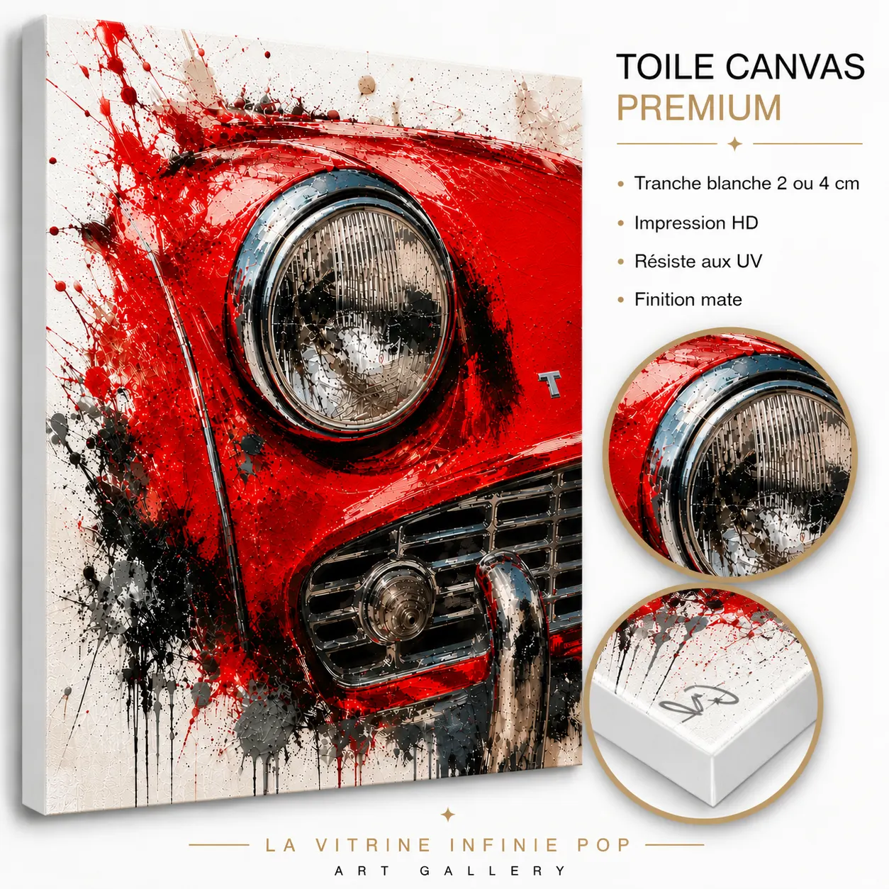 tableau-toile-hd-voiture-ancienne-tr3-red-lvip