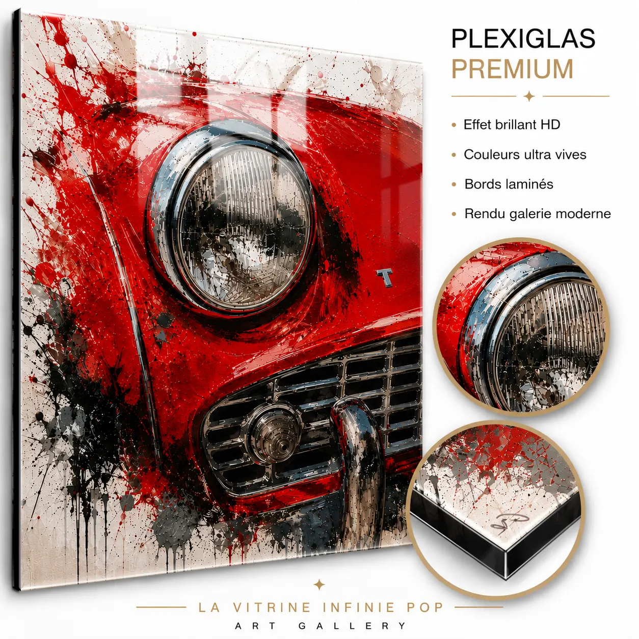 tableau-triumph-tr3-red-impression-plexiglas