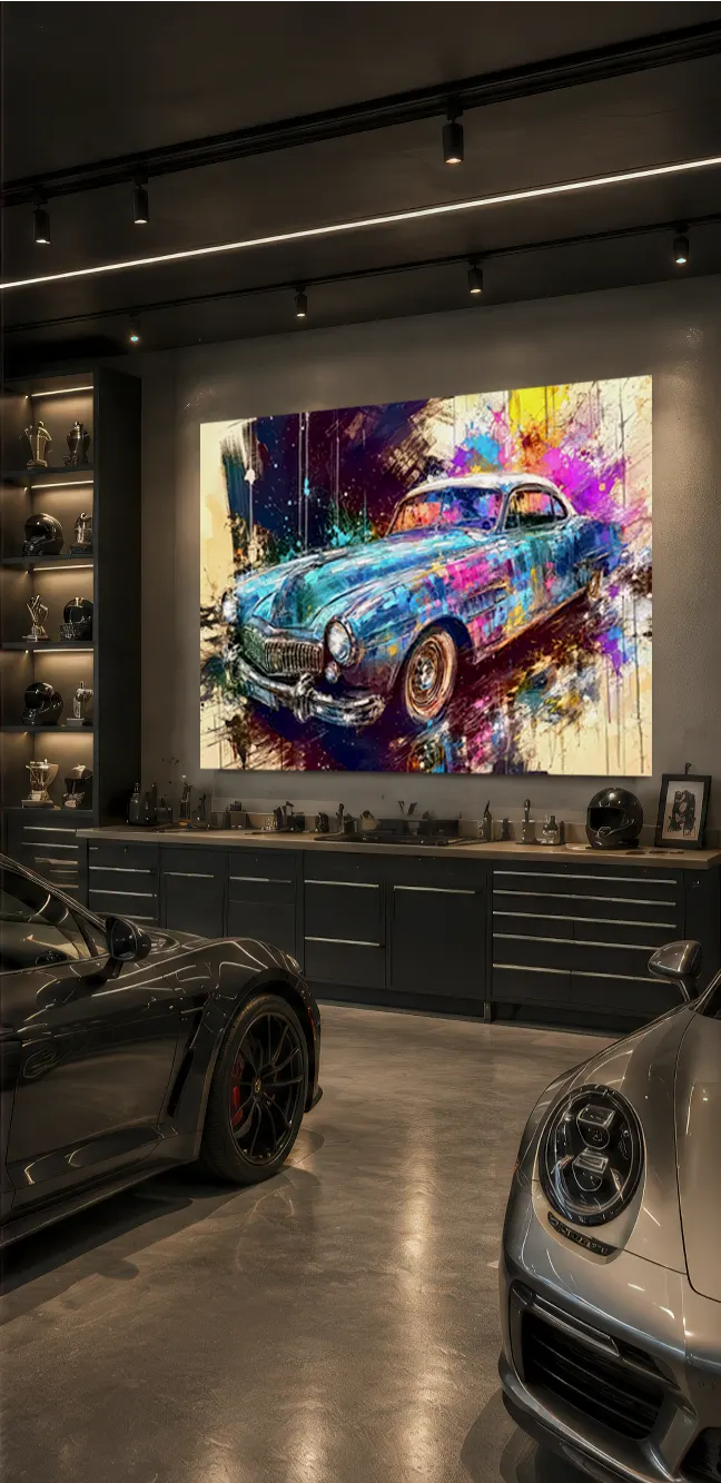 tableau-tr3-voiture-ancienne-pop-art