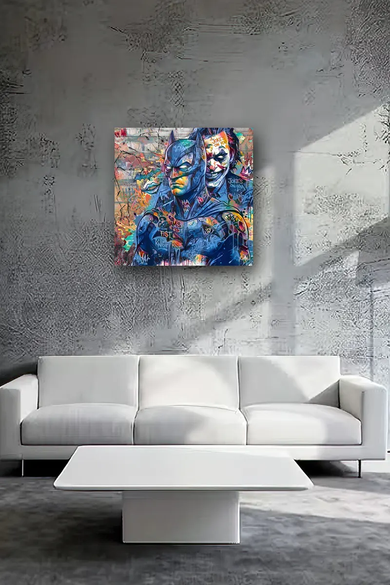 tableau street art univers Gotham petits formats