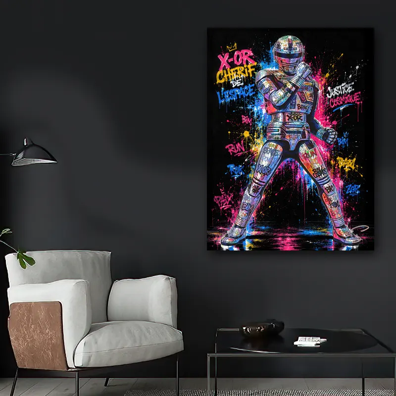 Tableau chérif de l' espace Street art