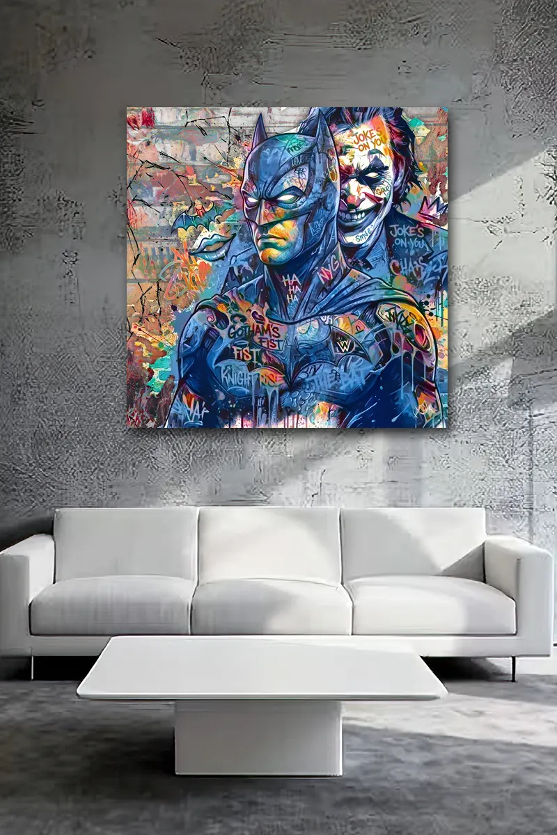 Tableaux grands formats univers Gotham