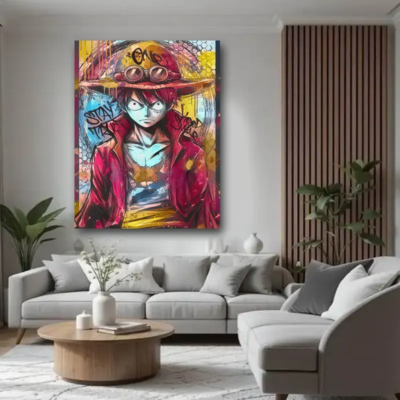 tableau-luffy-one-piece-street-art