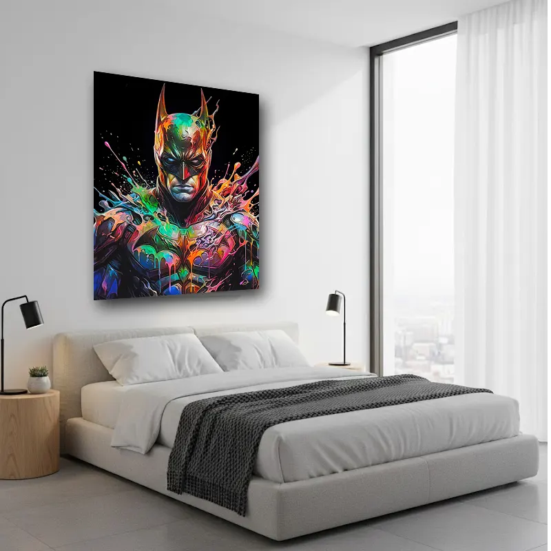 Tableau Batman Gotham pour chambre