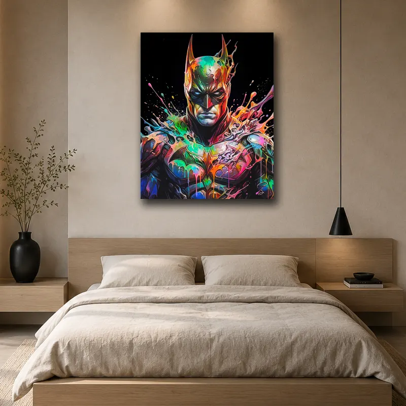Tableau Batman Gotham pour chambre