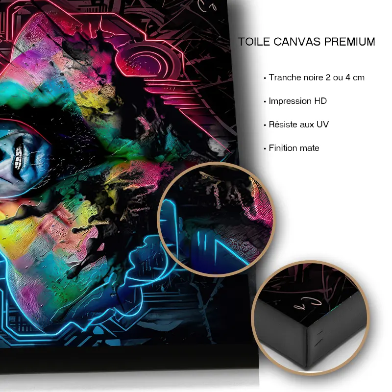 oTableau Hulk imprimé sur toile canvas premium