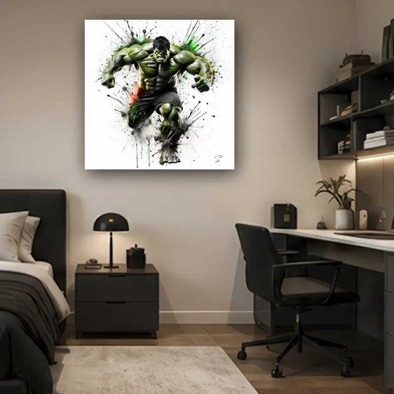 Tableau Batman Graffiti Urbain