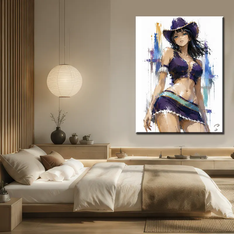 TableauRobin One Piece Pop Art duo manga