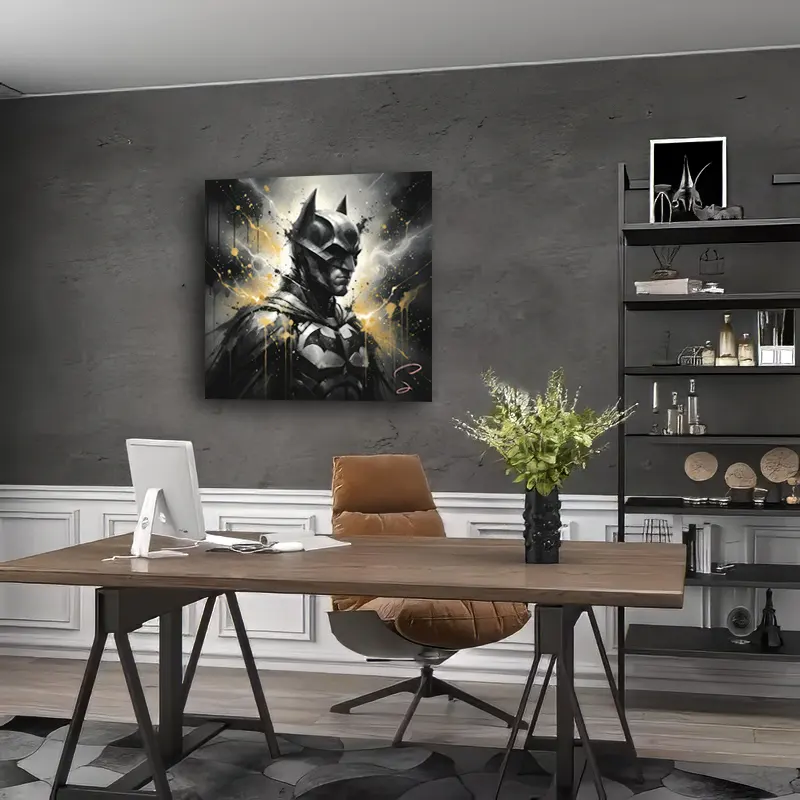Tableau Batman Gotham pour chambre