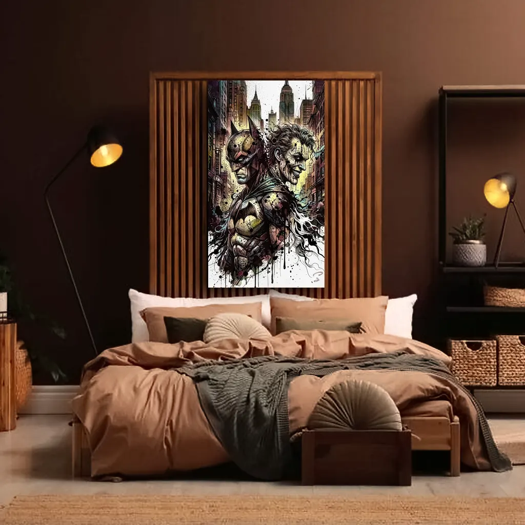 Tableau Batman Gotham City