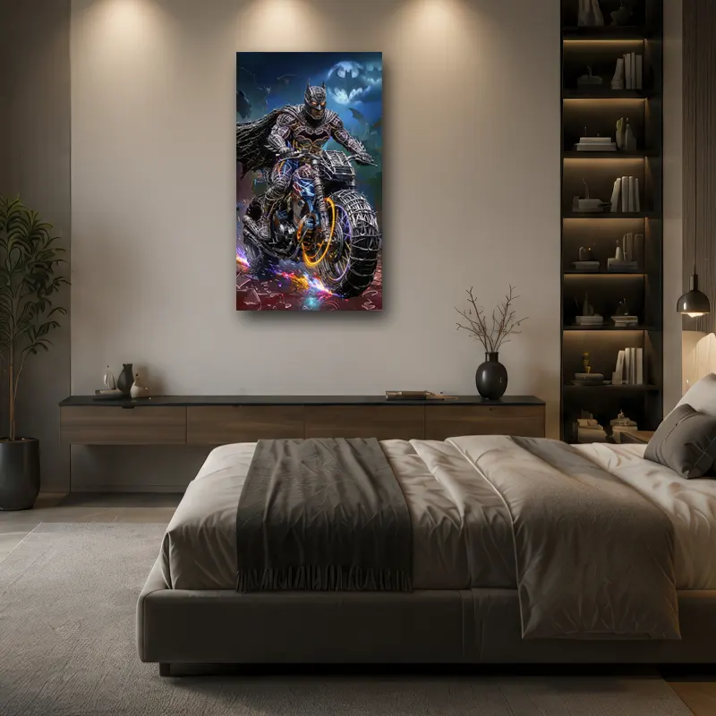 Tableau Batman Gotham pour restaurant lounge