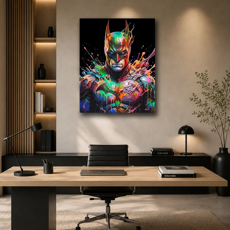 batman pop art impression toile HD