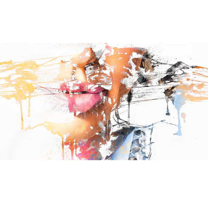 Tableaux Pop Art Lips