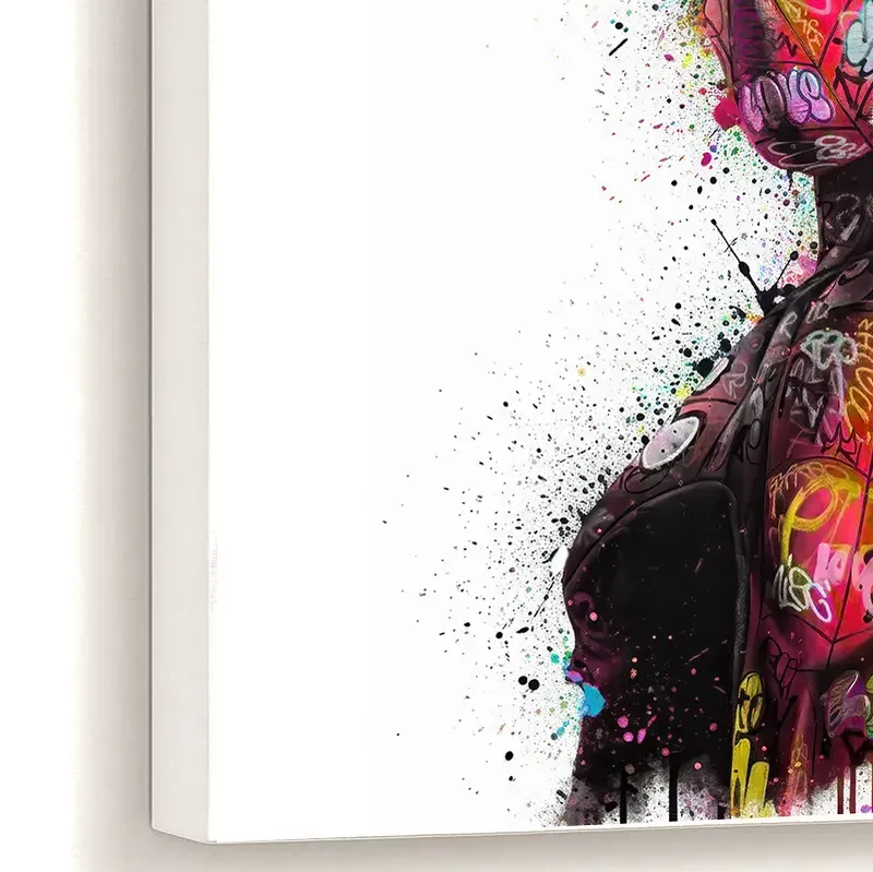 Tableau spiderman comics marvel street art impression toile HD