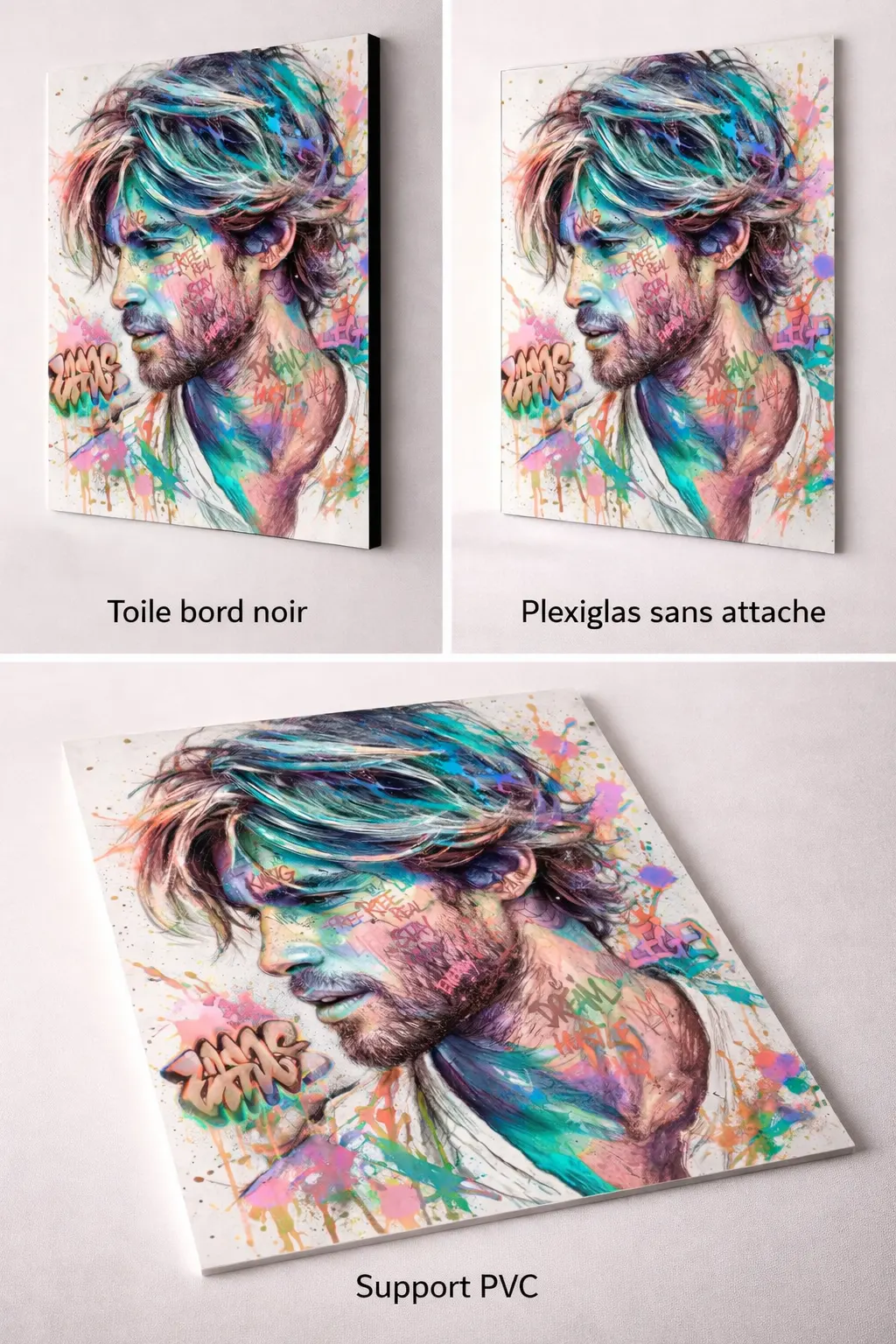 UNE oeuvre pour trois supports