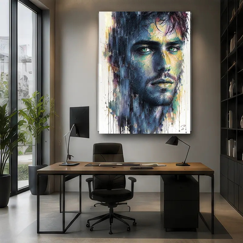 Tableau Portrait masculin moderne
