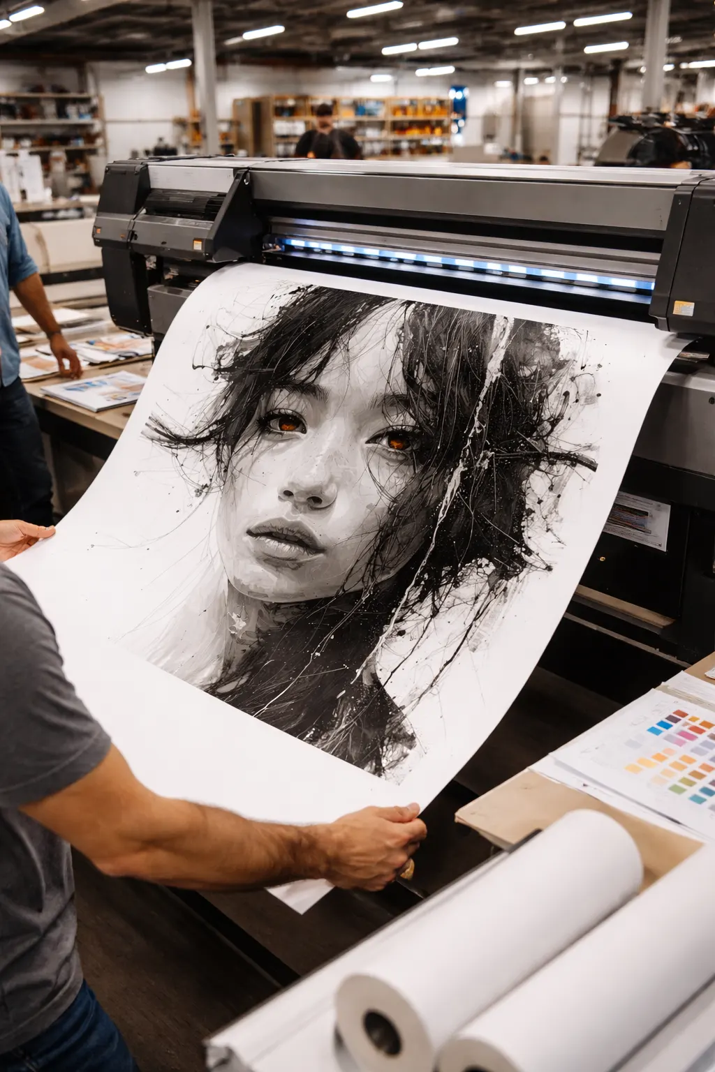 Impression haute définition pour un rendu précis et détaillé.