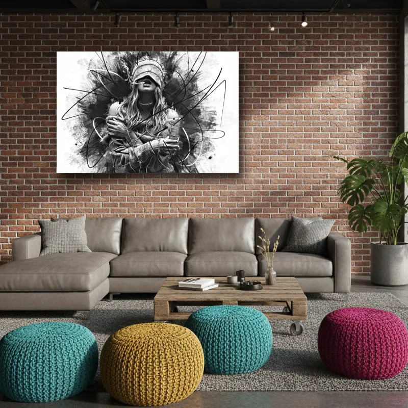 tableau minimaliste pour loft