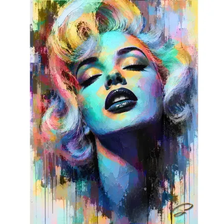 Tableau pop art marylin monroe sexy par LVIP