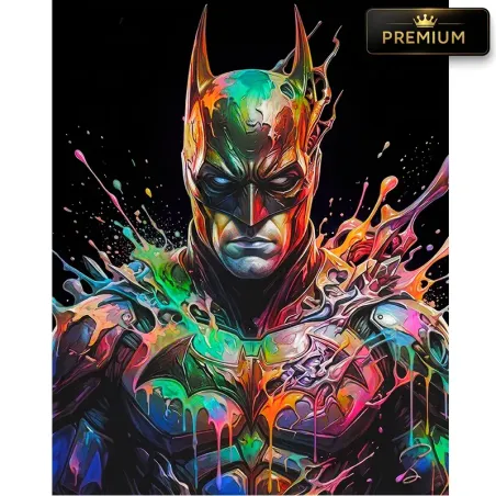 Tableau Batman Pop Art Splash by LVIP