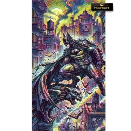 Tableau-déco Batman-super héro-Dc-Comics-Pop-Art-by-LVIP