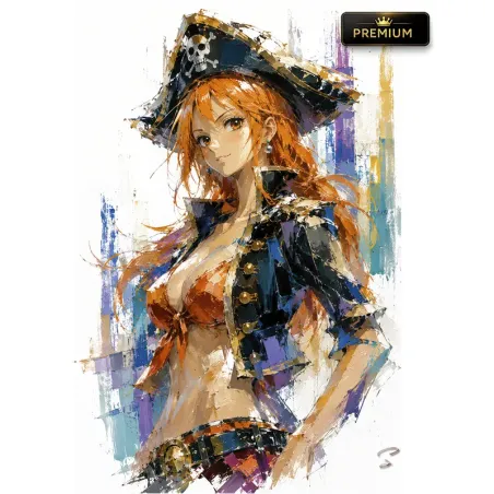 tableau-nami-pirate-premium-one-piece-pop-art-by-lvip